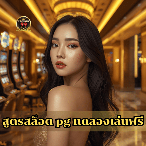 สูตรสล็อต pg ทดลองเล่นฟรี